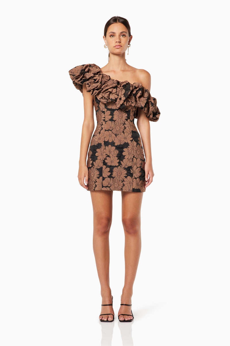 Elliatt Manchester Dress Chocolate Dress Hire AU