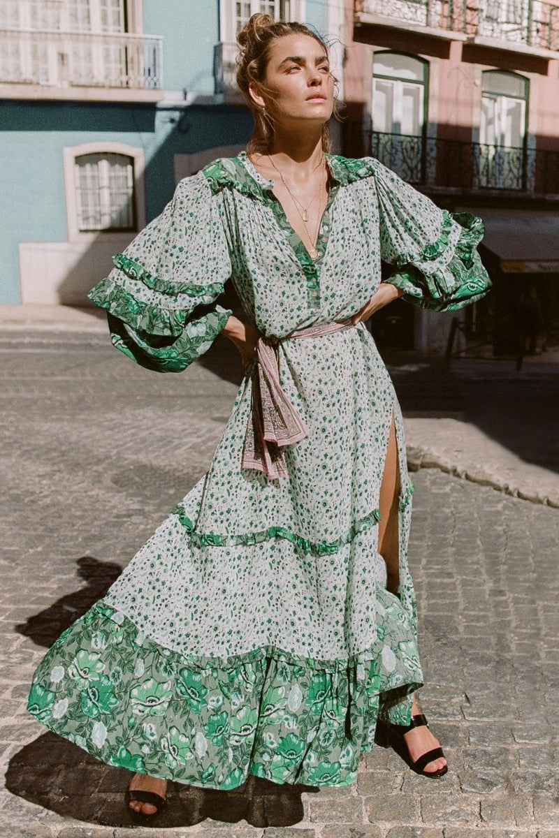 Spell & the Gypsy Winona Boho Maxi - Ivy – Dress Hire AU