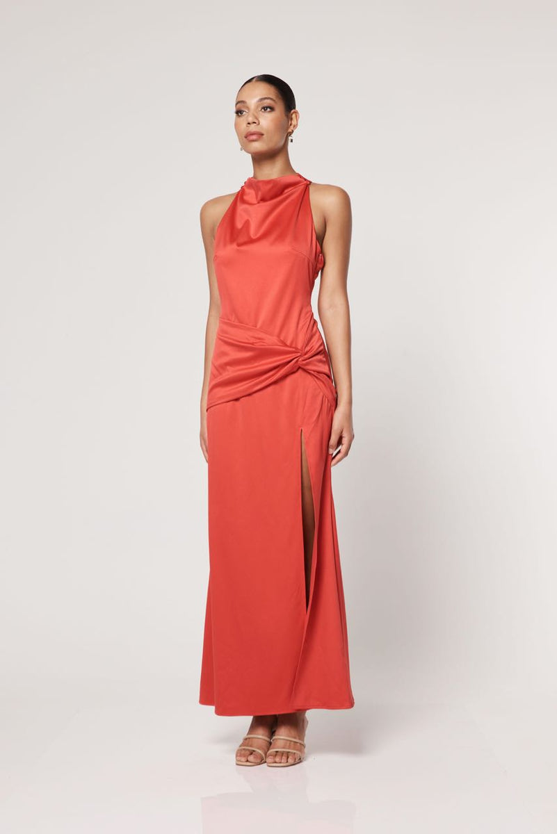 elliatt-endearment-maxi-dress-scarlet-red-dress-hire-au