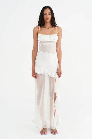 Benni Delilah Maxi Dress - White