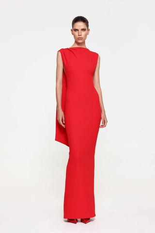 Effie Kats Audrey Gown - Cherry Red