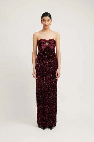 Tojhà Harlynne Dress - Merlot