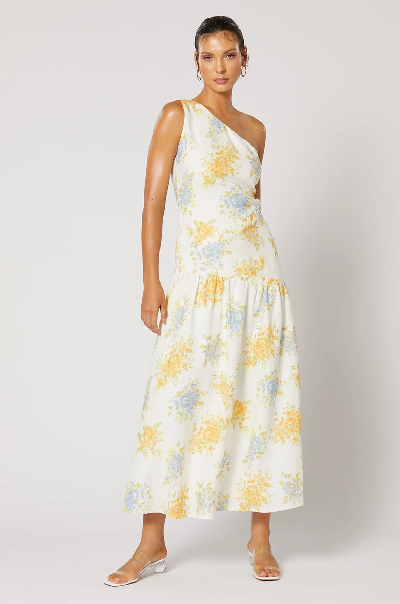 Winona Ravello One Shoulder Dress - Print – Dress Hire AU