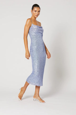 Winona Marini Midi Dress - Blue