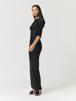 Suboo Ivy Cap Sleeve Maxi - Black