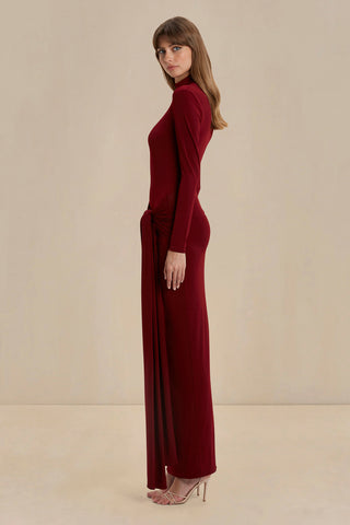 Sonya Aurelia Gown - Merlot