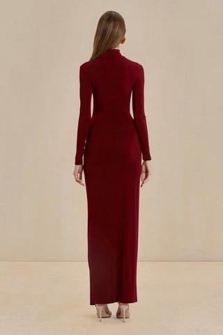 Sonya Aurelia Gown - Merlot