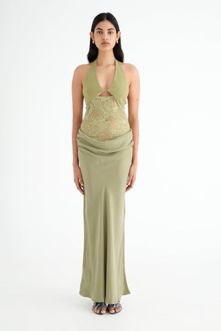 Benni Miko Maxi Dress - Pear