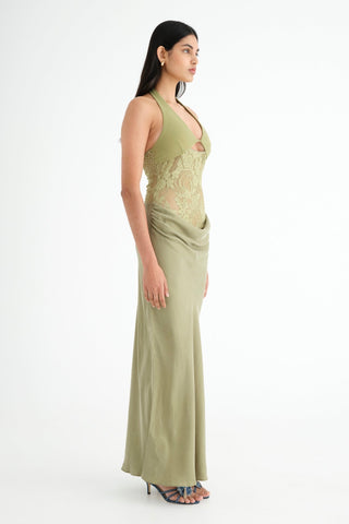 Benni Miko Maxi Dress - Pear