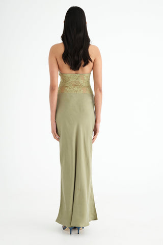 Benni Miko Maxi Dress - Pear