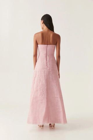 Aje Soundscape Maxi Dress - Chalk Pink