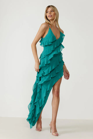 Lexi Etienne Dress - Deep Teal