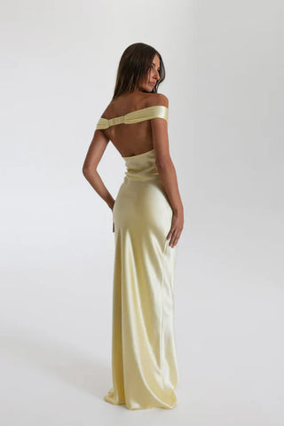 Natalie Rolt Bridget Gown - Lemon