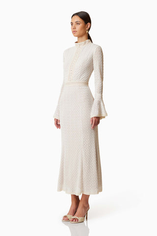 Elliatt Bella Midi Dress - Ivory