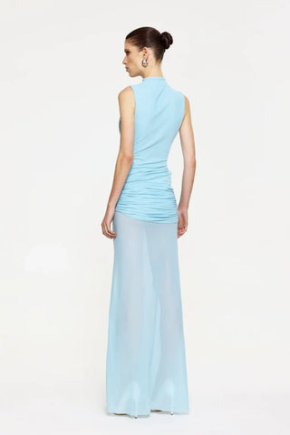 Effie Kats Roza Maxi Dress - Pale Blue