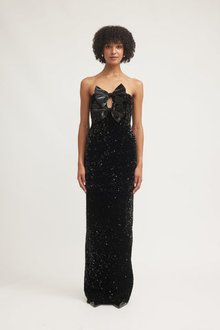 Tojhà Harlynne Dress - Black Sequin