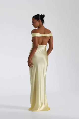 Natalie Rolt Bridget Gown - Lemon