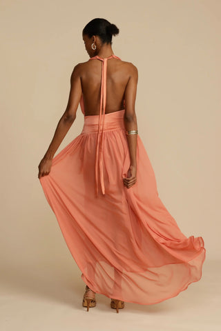 Arcina Ori Serena Dress - Coral