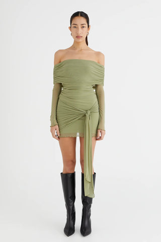 Benni Yasmin Mini Dress - Pistachio