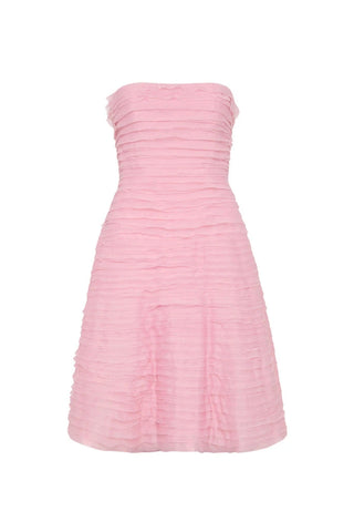 Aje Soundscape Mini Dress - Chalk Pink