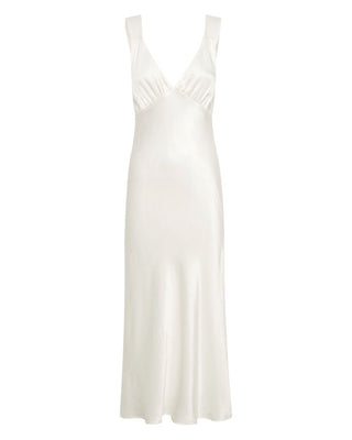 Third Form Magnetic Camisole Bias Slip Dress - Off White