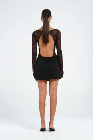 Benni Oskar Mini Dress - Black