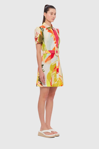 Leo Lin Bronte Mini Dress - Rainforest Print