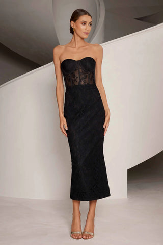 Elle Zeitoune Calvin Dress - Black