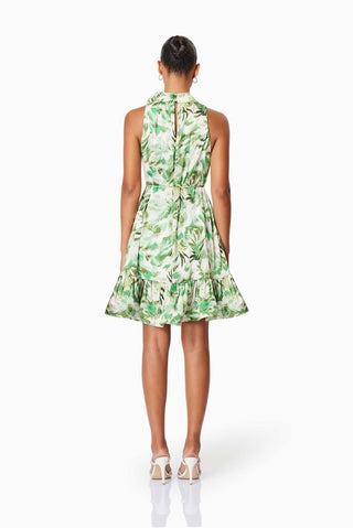 Elliatt Georgia Day Dress - Green Multi