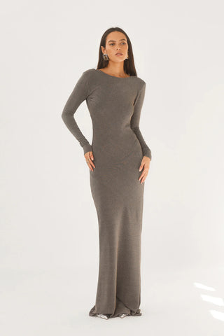 Arcina Ori Jen Dress - Metallic Grey