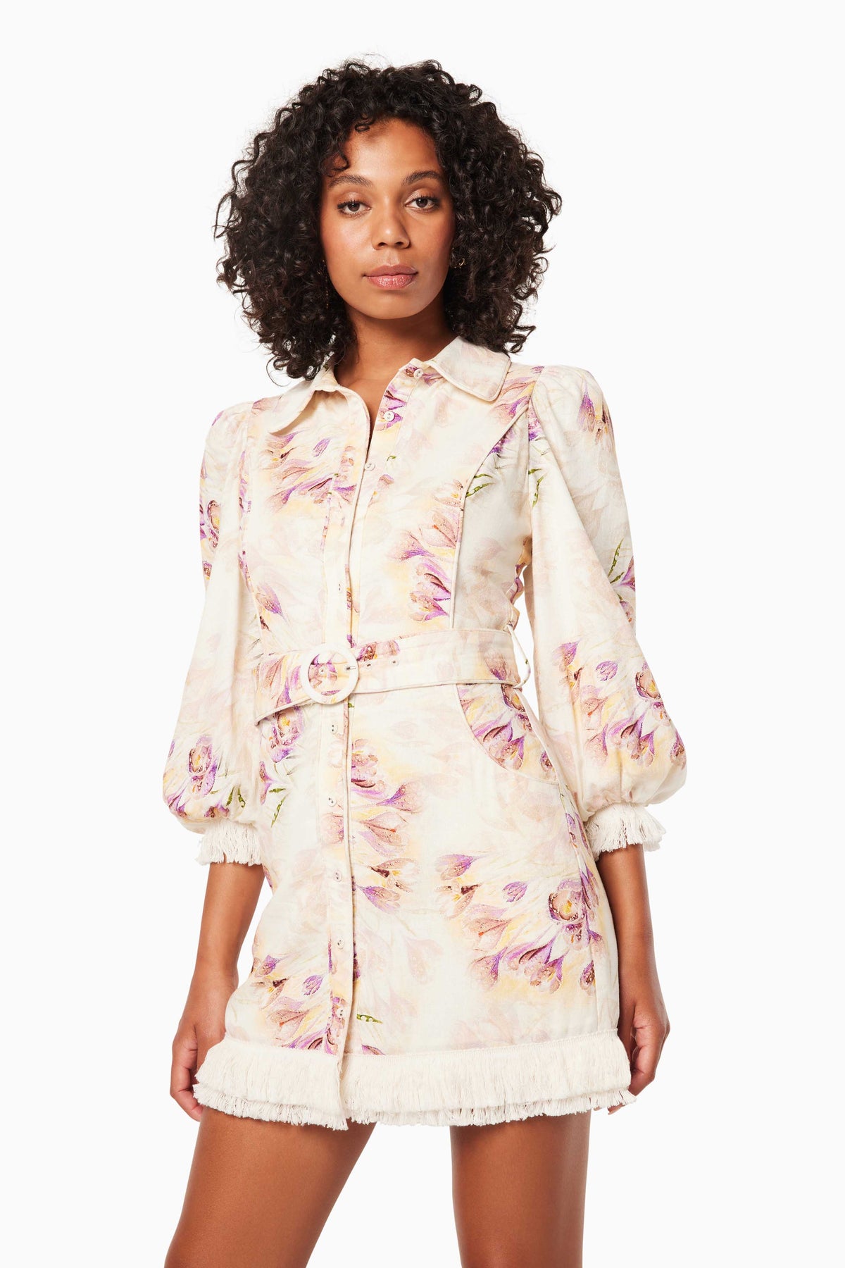 Zimmermann radiate outlet applique shirt dress