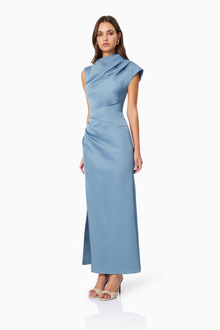 Elliatt Coralie Maxi Dress - Steel Blue