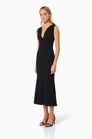 Elliatt Eden Midi Dress - Black