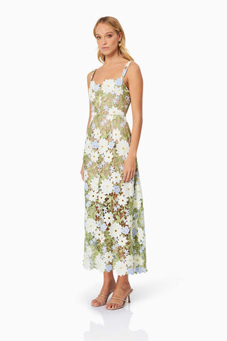 Elliatt Flora Midi Dress - Multi