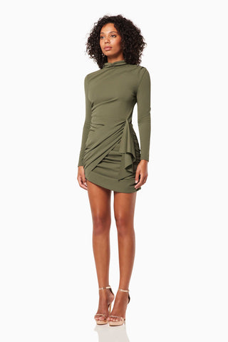 Elliatt Entertain Dress - Olive