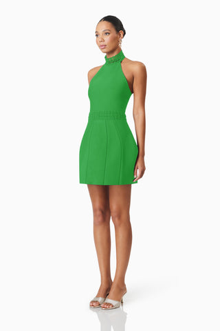 Elliatt Neoma Mini Dress - Kelly Green