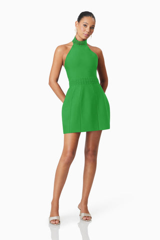 Elliatt Neoma Mini Dress - Kelly Green