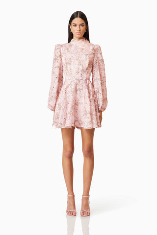 Elliatt Regina Long Sleeve Dress - Pink