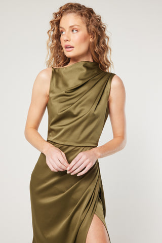 Elliatt Avalite Maxi Dress - Olive