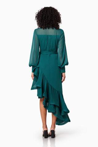 Elliatt Genevieve Dress - Forest Green