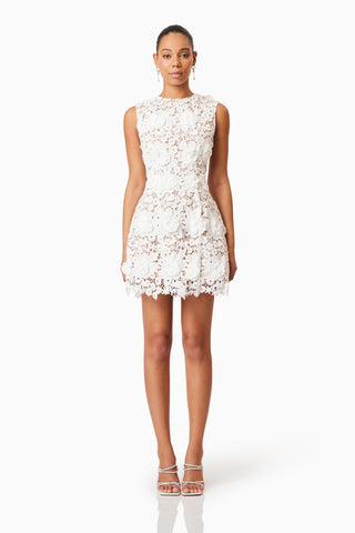 Elliatt Daffodil Mini Dress - Ivory