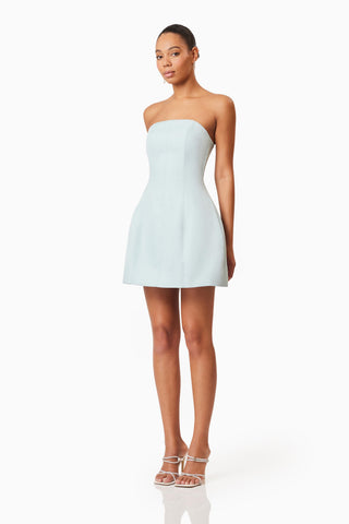 Elliatt Geranium Party Dress - Seafoam