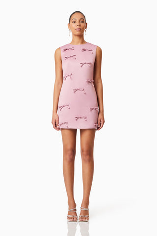 Elliatt Rose Shift Dress - Blush