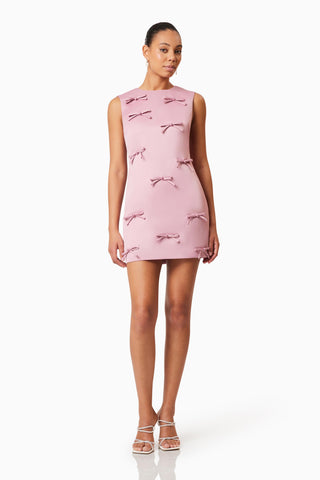 Elliatt Rose Shift Dress - Blush