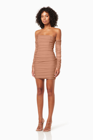 Elliatt Annalise Dress - Tan