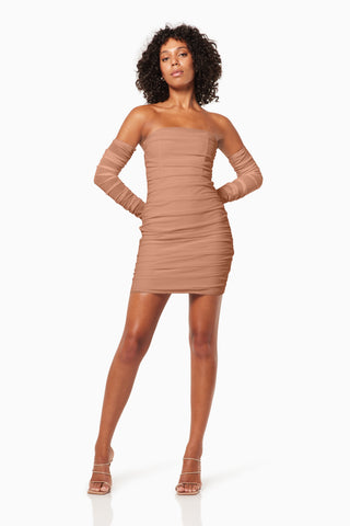 Elliatt Annalise Dress - Tan