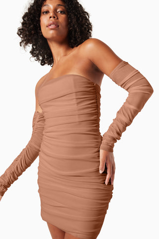 Elliatt Annalise Dress - Tan