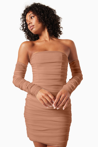 Elliatt Annalise Dress - Tan