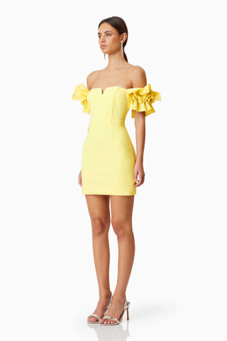 Elliatt Nola Mini Dress - Yellow