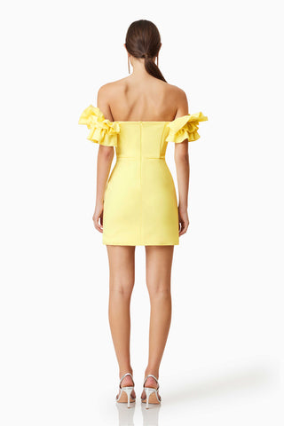 Elliatt Nola Mini Dress - Yellow